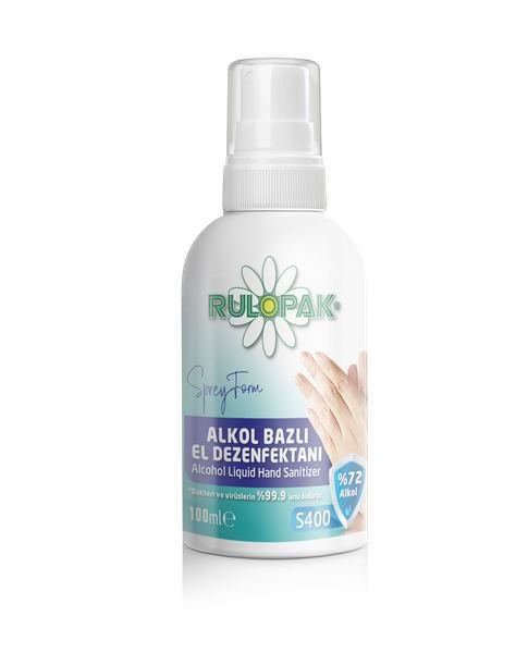 RULOPAK ALCOHOL LIQUID HAND SANITIZER SPRAY 100ML