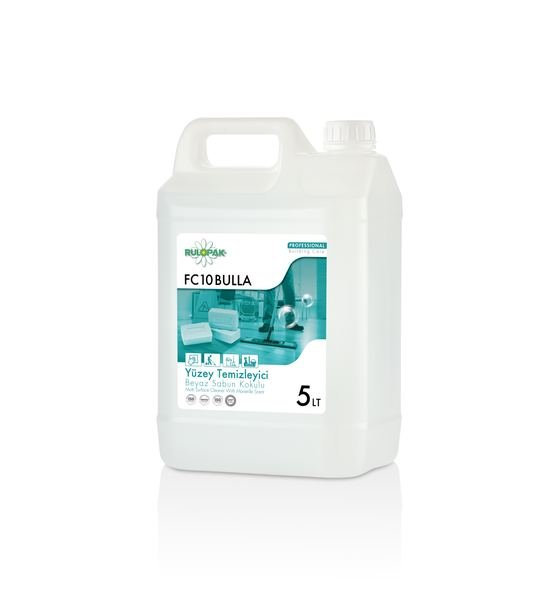 RULOPAK FC 10 BULLA WHITE SURFACE CLEANER WITH MARSEILLE SCENT 5 L