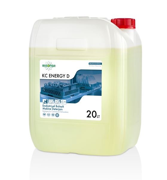 RULOPAK KC ENERGY D – DETERGENT FOR COMMERCIAL DISHWASHER 20 KG