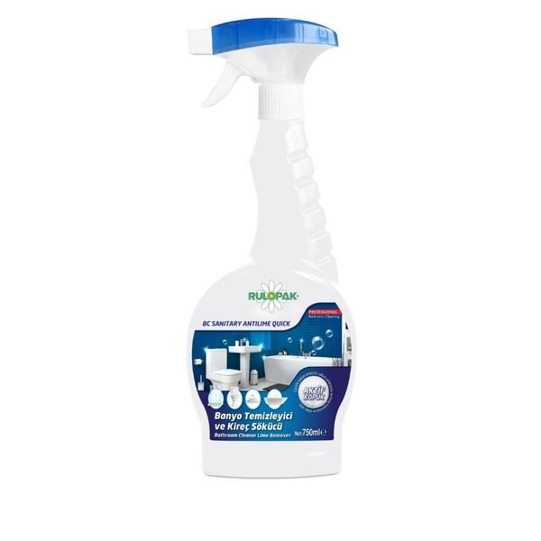 RULOPAK BC SANITARY ANTILME BATHROOM CLEANER LIME REMOVER 750 ML